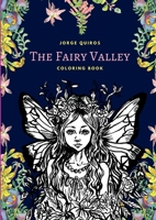 The fairy valley: Coloring book: 4O Original hand drawings with ink and brush 6599847242 Book Cover