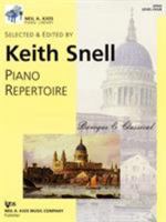 Piano Repertoire: Baroque & Classical Level 4 0849762251 Book Cover