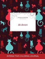 Adult Coloring Journal: Al-Anon (Mythical Illustrations, Clear Skies) 1360901760 Book Cover