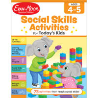 Social Skills Activities for Today's Kids, Ages 4 - 5 Workbook 1645143244 Book Cover