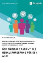 Der Suizidale Patient ALS Herausforderung Fur Den Arzt 3960950411 Book Cover