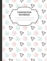 Composition Notebook: College Ruled Narrow Line Comp Books for School - Elegant Doodles 1796498815 Book Cover