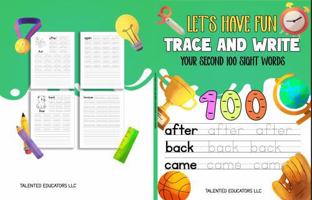Let's Have Fun!: Trace and Write Your Second 100 Sight Words B0DRCM57Z5 Book Cover