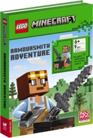 Legoâ(r) Minecraftâ"[ Armorsmith Adventure Activity Box (with Armoursmith Minifigure) 1837250774 Book Cover