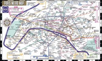 Streetwise Paris Metro Map - Laminated Metro Map of Paris, France (Michelin Streetwise Maps) 2067230107 Book Cover