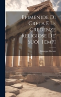 Epimenide Di Creta E Le Credenze Religiose De Suoi Tempi 1021692824 Book Cover
