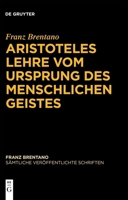 Aristoteles Lehre Vom Ursprung Des Menschlichen Geistes 1019313927 Book Cover