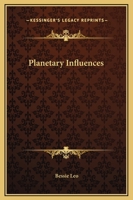 Planetary Influences 1162590599 Book Cover