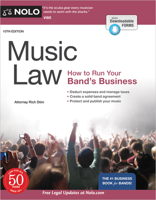 Music Law: How to Run Your Band's Business 1413325602 Book Cover