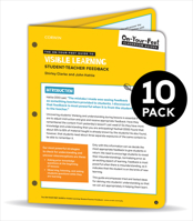 BUNDLE: Clarke: the on-Your-Feet Guide to Visible Learning: Student-Teacher Feedback: 10 Pack 154439523X Book Cover