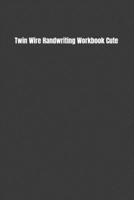 Twin Wire Handwriting Workbook Cute 1076331513 Book Cover