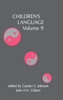 Children's Language: Volume 9 1138882844 Book Cover