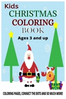 kids Christmas Coloring Book B0BM3TTNXW Book Cover