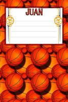 Basketball Life Juan: College Ruled Composition Book 1098504402 Book Cover