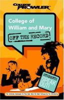 College of William & Mary Va 2007 (College Prowler: College of William & Mary Off the Record) 1427400431 Book Cover