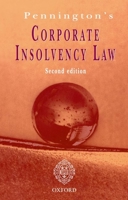 Pennington's Corporate Insolvancy Law 0406081778 Book Cover