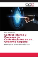 Control Interno y Procesos de Contrataciones en un Gobierno Regional 3659099716 Book Cover