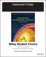 Accounting Information Systems: The Processes and Controls, 3e Evaluation Copy 1119297613 Book Cover