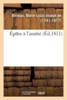 Épître À l'Amitié 2019313448 Book Cover