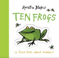 Quentin Blake's Ten Frogs: A book about counting in English and French 1843651289 Book Cover
