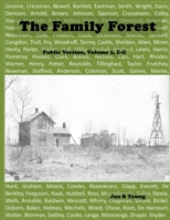 Family Forest: Public Version Volume 3 E-G 1387232592 Book Cover