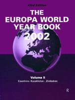 Europa World Year Bk 2002 V2 1857431294 Book Cover