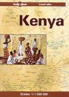 Lonely Planet Travel Atlas: Kenya 0864424426 Book Cover