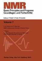 NMR Basic Principles and Progress / NMR Grundlagen und Fortschritte 3662126028 Book Cover