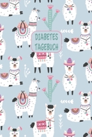 Diabetes Tagebuch: Diabetespass | Blutzucker und Insulin Tagebuch zum Eintragen für 2 Jahre | ca. A5 im Lama Design (German Edition) 1687538832 Book Cover