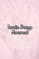 Brain Dump Journal: Template Worksheet Notebook With Prompts To Stop Stressing To Help You Clear Your Mind & Head Of Thoughts By Make Notes in Book | Pink Marble Cover 1678743755 Book Cover