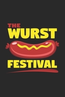 The wurst festival: 6x9 Festival - grid - squared paper - notebook - notes 1699844496 Book Cover