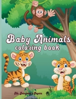 Baby Animals Coloring Book 1088012590 Book Cover