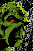 Absolute Swamp Thing by Len Wein and Bernie Wrightson 1779517300 Book Cover