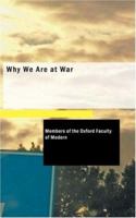 Why We Are at War (Large Print Edition): 2nd Edition, revised B0BQWSHCNT Book Cover