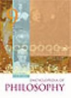 Encyclopedia of Philosophy 0028657888 Book Cover
