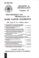 Geochemistry and Mineralogy of Rare Earth Elements (Reviews in Mineralogy,) 0939950251 Book Cover