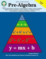 Pre-Algebra: Math Activity Book 1580370640 Book Cover