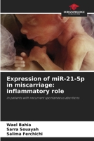 Expression of miR-21-5p in miscarriage: inflammatory role 6208158710 Book Cover