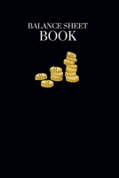 Balance Sheet Book: Log, Track, & Record Expenses & Income With Columns For Financial Date, Description, Reference 105 Pages6x9 1699387966 Book Cover