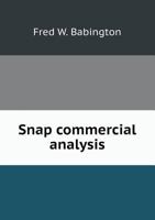 Snap Commercial Analysis 1373319259 Book Cover