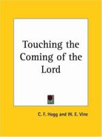 Touching the Coming of the Lord 0766136795 Book Cover