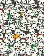 Panda Coloring book For adults: Stress-relief Coloring Book For Grown-ups, Adults coloring book B095LFLM9V Book Cover