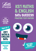 KS1 Maths and English SATs Practice Test Papers: 2018 tests (Letts KS1 SATs Success) 0008278105 Book Cover