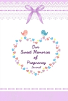 Our Sweet Memories of Pregnancy Journal: my pregnancy journal week by week | funny pregnancy gifts for first time moms | baby pregnancy journal memory ... time pregnancy books | funny pregnancy gifts 1677713267 Book Cover