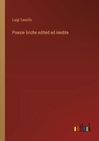 Poesie liriche edited ed inedite (Italian Edition) 3368715712 Book Cover