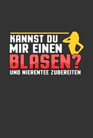 Kannst du mir einen Blasen und Nierentee zubereiten: A5 Notizbuch Notebook Notizheft Punktraster Versaut, Blasen, Sex, lustig, Tee Dotgrid - Geschenkidee f�r Frauen und M�nner, 120 Seiten ca. Din A5 ( 1673968368 Book Cover