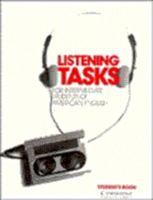 Listening Tasks Student's Book: For Intermediate Students of American English 0521278988 Book Cover