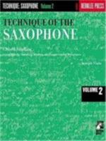 Technique of the Saxophone - Volume 2: Chord Studies 0793554128 Book Cover