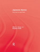 Japanese Names & How To Read 1138973661 Book Cover