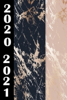 2020 / 2021: Planer mit Marmor Soft Cover für das Jahr 2020 und 2021 (German Edition) 1710936851 Book Cover